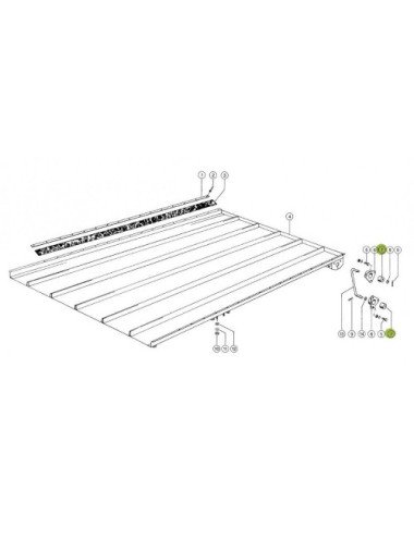 Bucsa cauciuc 619342.1 pentru Claas