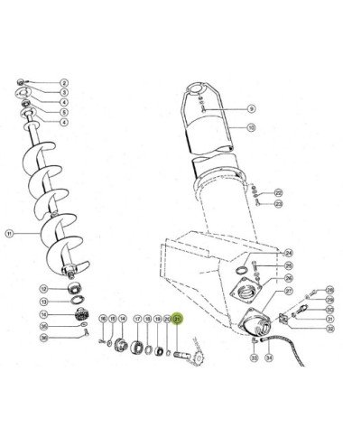 Ax grup 735898.0 pentru Claas