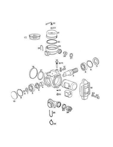 Capac pompa RAU RG00002616