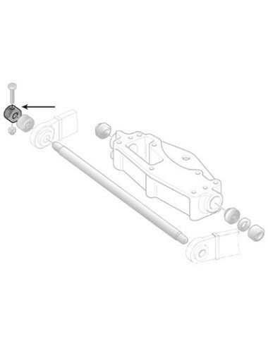 Bucsa ax tiranti 5116247 pentru CNH