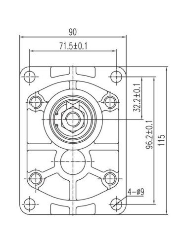 Pompa hidraulica GoPart 5179719 pentru Fiat