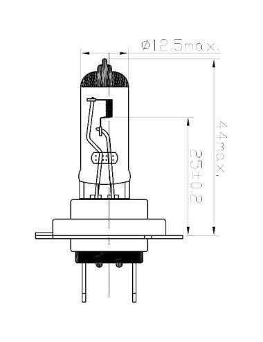 Bec H4 24V 75/70W P43t B2446