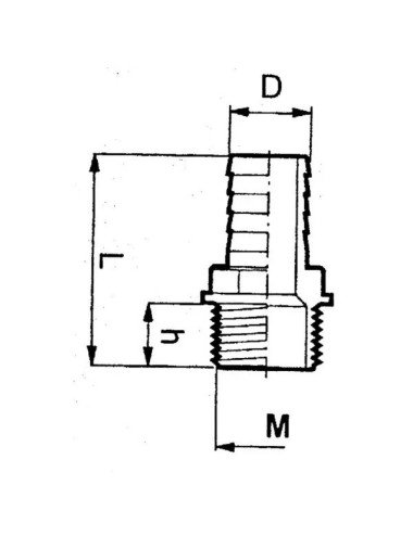 Racord furtun Arag 50X1-1/2'' 1032650