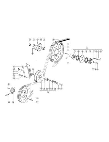 Rola intinzatoare 675931.3 pentru combina Claas