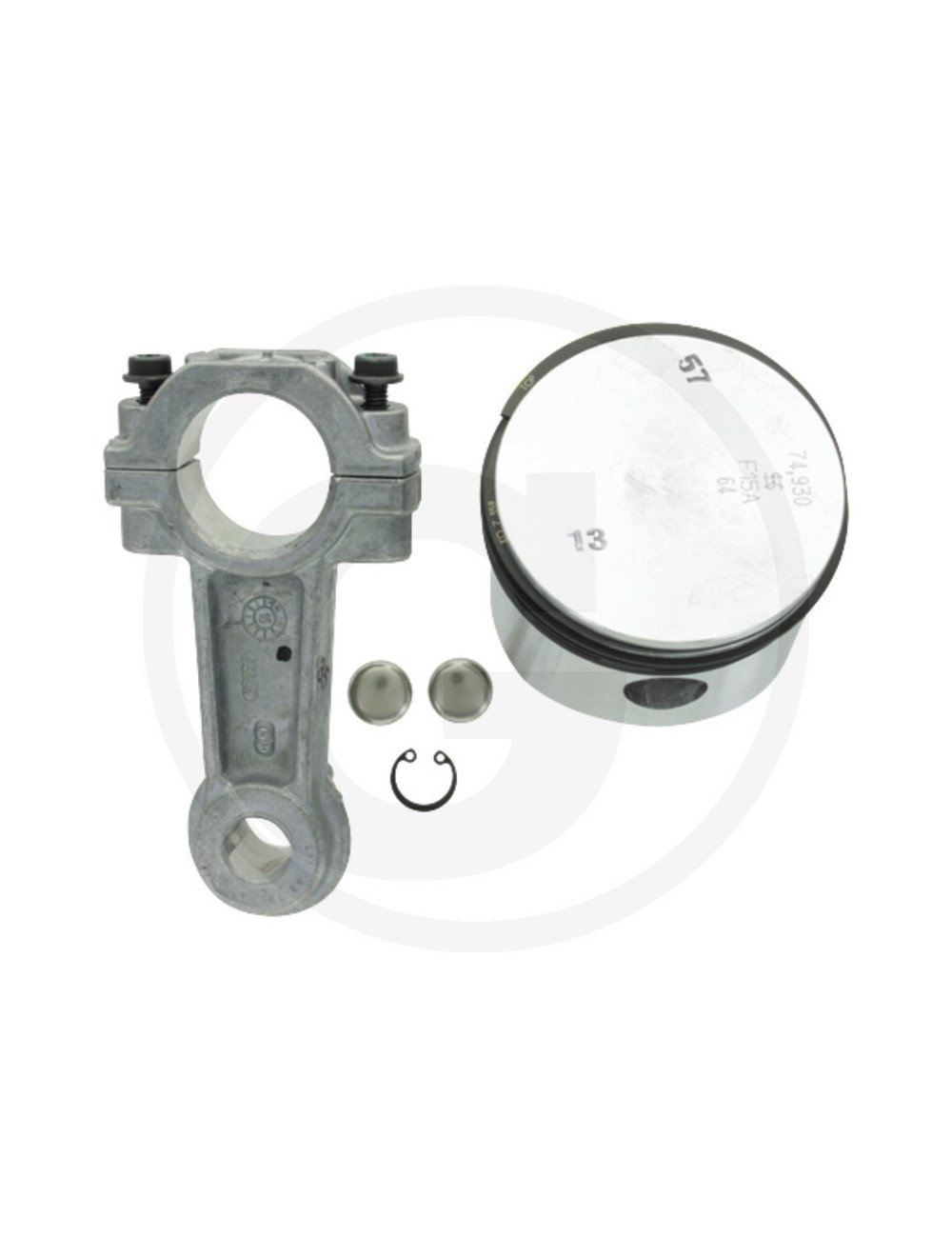 Set piston + biela Wabco 4111419272 pentru Compresoare Wabco Set piston + biela Wabco 4111419272 pentru Compresoare Wabco