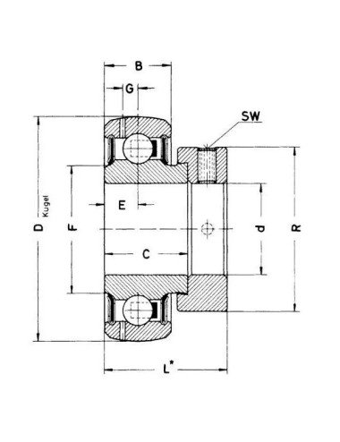 Rulment INA GRAE45NPPB PEA209