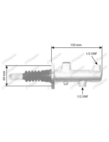 Pompa frana 3558716M92 pentru Massey Ferguson Landini