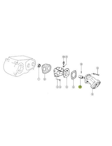 Bucsa canelata 685162.0 pentru Claas