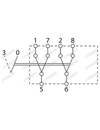 Buton 3 pozitii 12V16A/24V8A 1964835C1