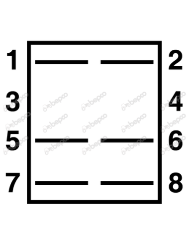 Buton 3 pozitii 12V16A/24V8A 1964835C1