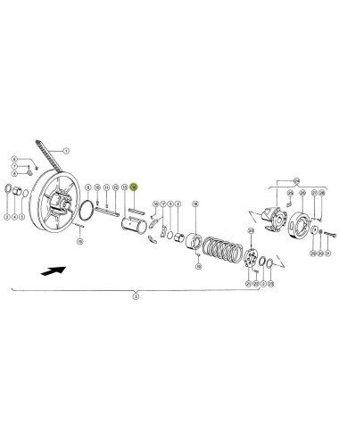 Ghidaj glisare variator Claas 0006298570 original