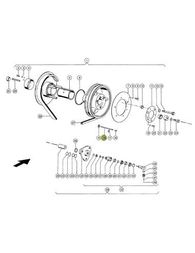 Conducta gresare Claas 0006032890 original