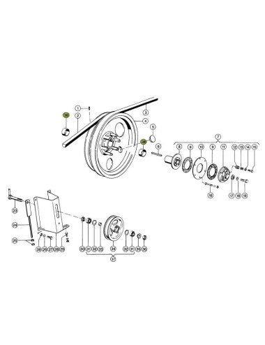 Bucsa bronz 644396.0 pentru Claas