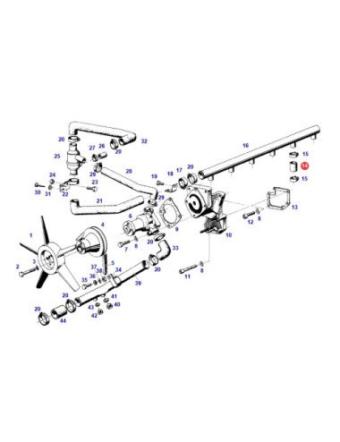 Furtun X591110000950 pentru Fendt 1 metru