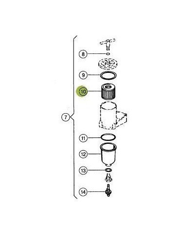 Filtru combustibil Claas 0007236971 original