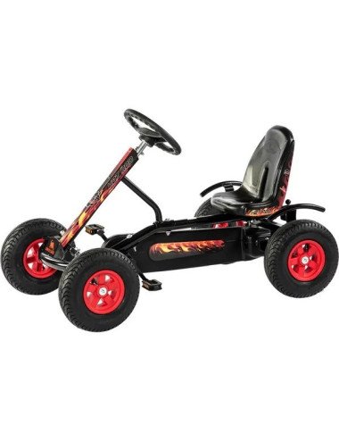 Cart cu pedale Dino Cars Hot Rod Junior BF1