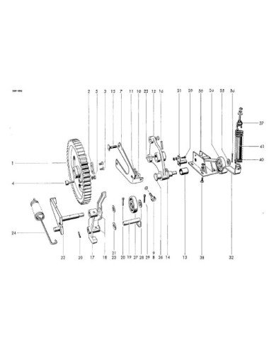 Comanda Welger 1121.25.02.33 original