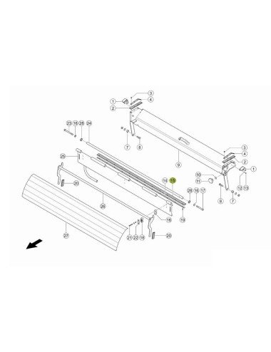 Banda cauciuc 678468.0 pentru Claas