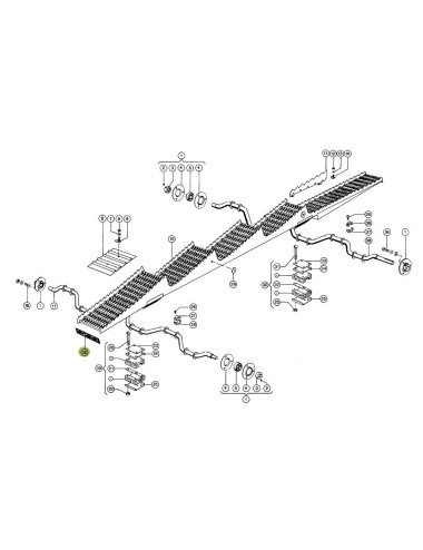 Banda cauciuc 600036.1 pentru Claas