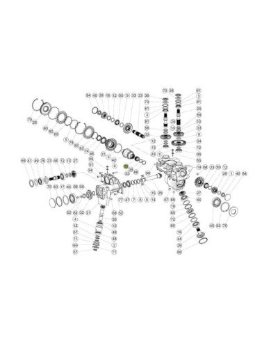 Bucsa canelata Claas 0001502830 interor hexagonal