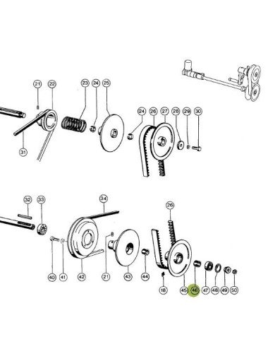 Bucsa teflon 670277.0 pentru Claas