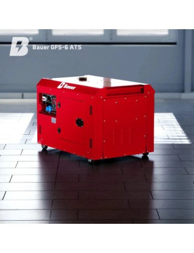 Generator Bauer Diesel GFS-6 6kW ATS 230/400 Volt