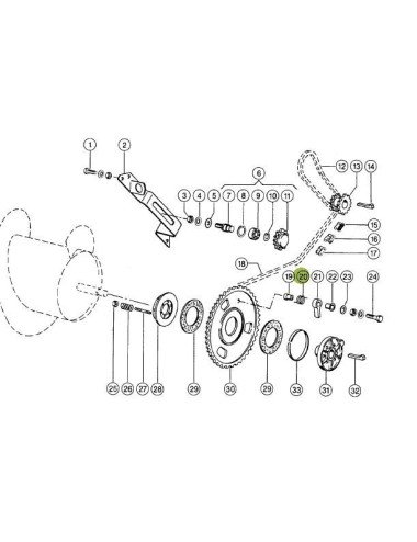 Arc clichet Claas 0006097630 original