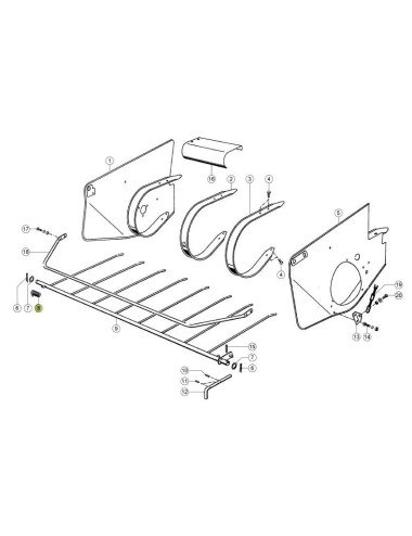 Arc 807295.0 pentru pick-up Claas