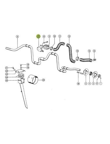 Carcasa lagar lemn agitatori Claas 0007351192 original