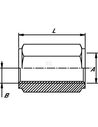 Niplu reductie hidraulica 3/4BSP-3/4BSP F-F