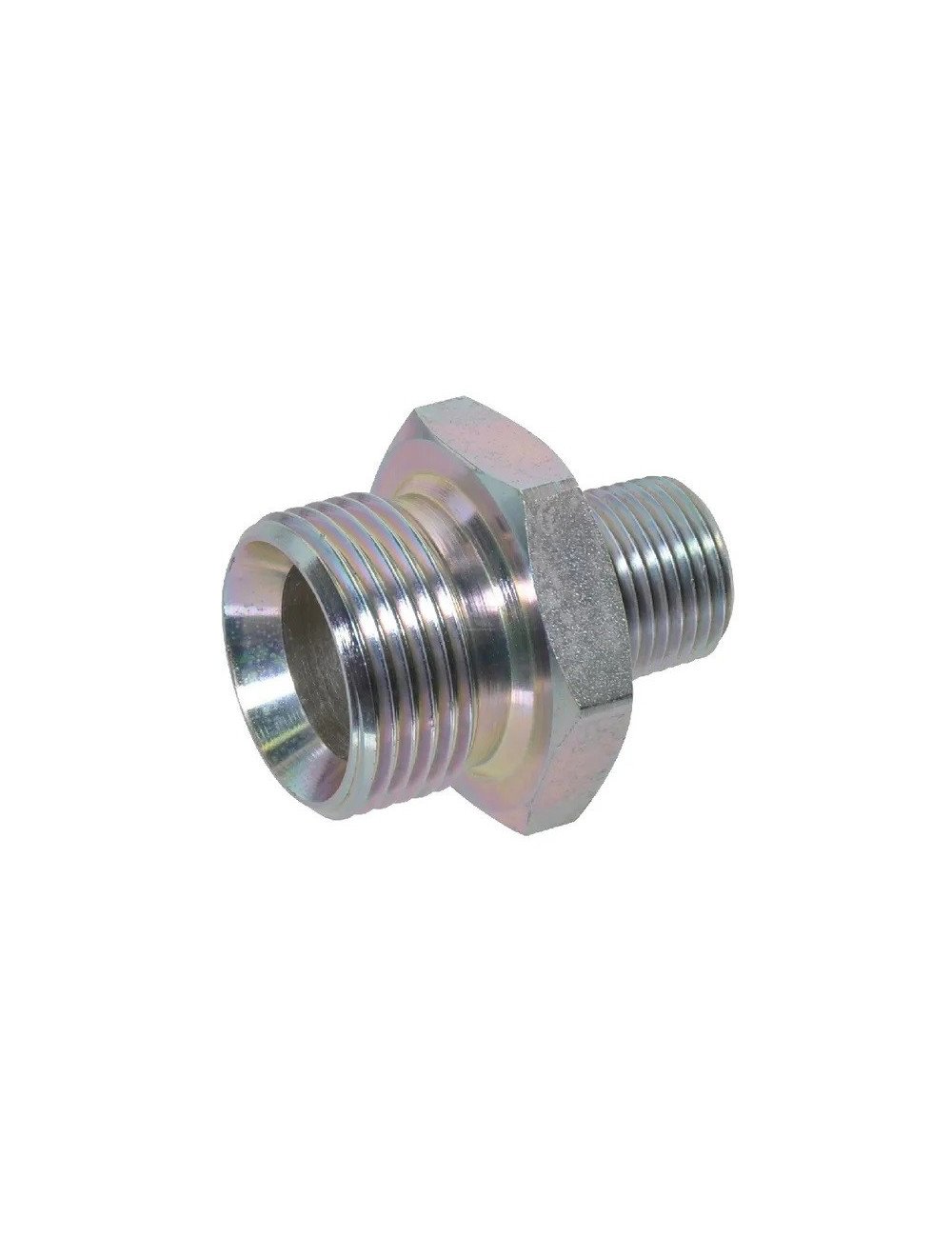 Niplu reductie hidraulica 3/8BSP-3/8NPTF M-M Niplu reductie hidraulica 3/8BSP-3/8NPTF M-M