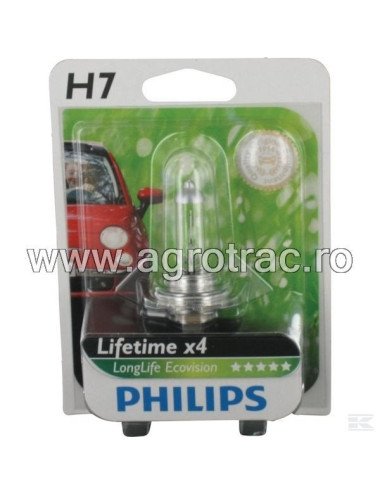 Bec Philips LongLife EcoVision H7 12V 55W