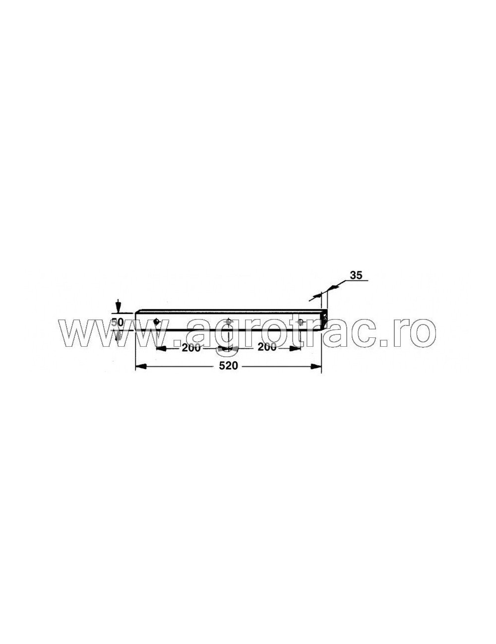 Sina lemn 1.2010.050.106.00 pentru Deutz-Fahr Sina lemn 1.2010.050.106.00 pentru Deutz-Fahr