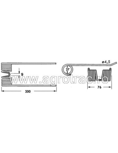 Gheare pick-up 020 pentru McCormick 420