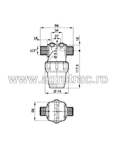 Filtru presiune Arag 3222023