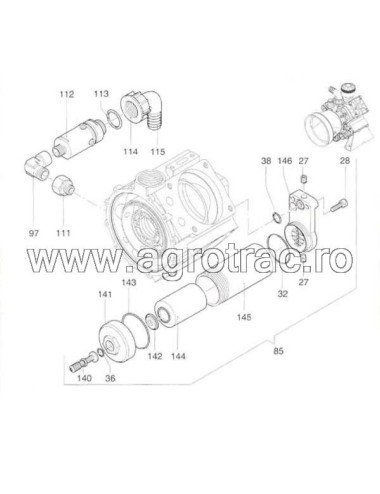 Membrana clopot Annovi Reverberi 1800300