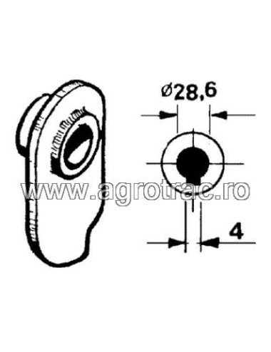 Comanda degajator 1111/2762 pentru Sgorbati