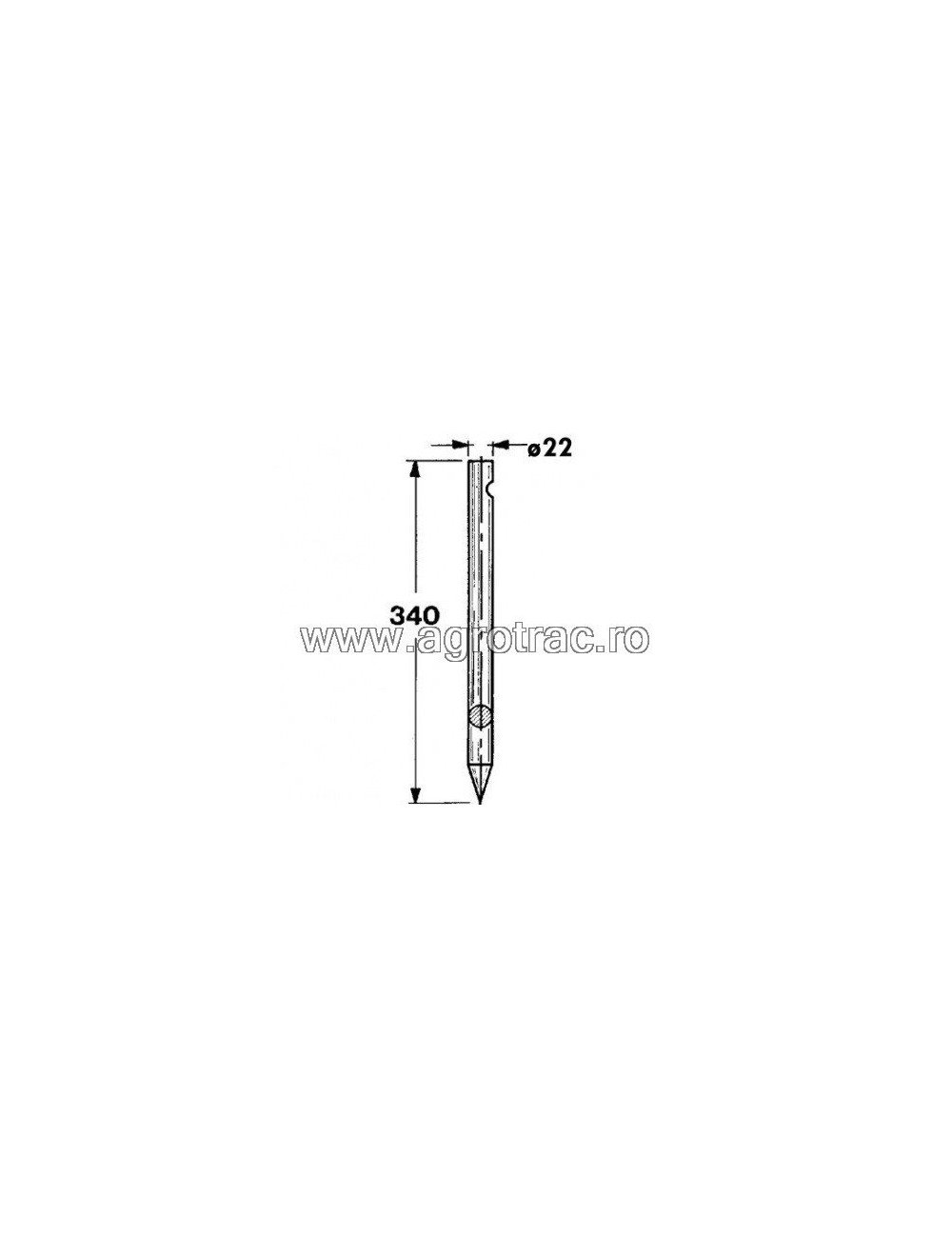 Dinte / furca alimentare 521071 pentru New Holland