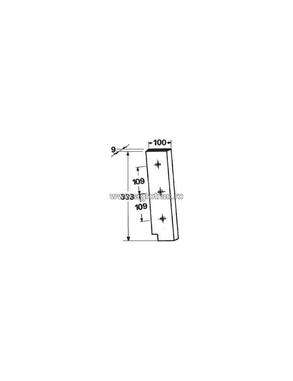 Cutit piston 701440 pentru Sgorbati Cutit piston 701440 pentru Sgorbati