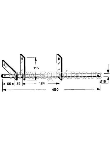 Ax degajor 46977 pentru New Holland