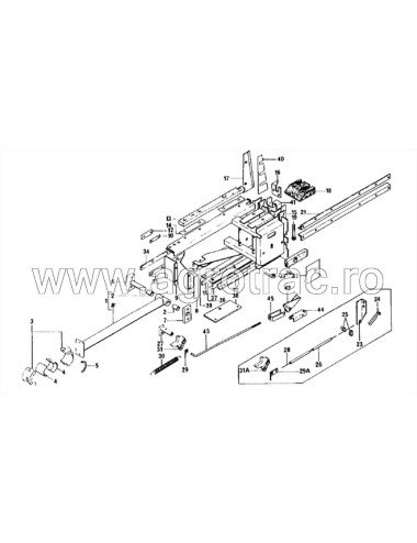 Set cuzineti 664975r1 pentru Case IH