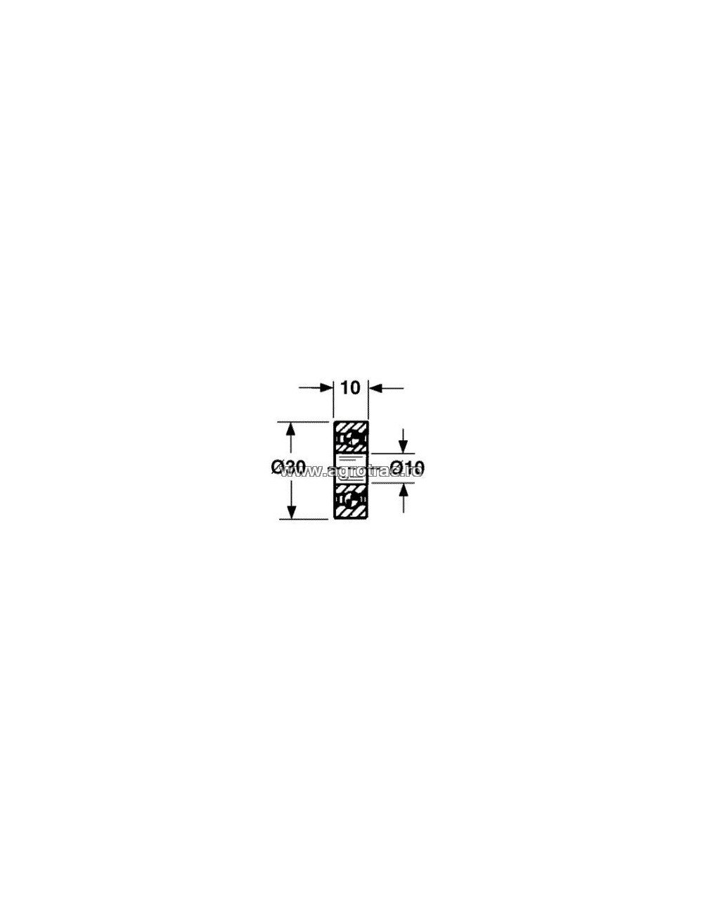 Rola piston 001-026 pentru Ama