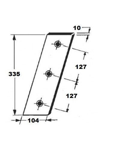 Cutit piston E14279 pentru John Deere 221 CB300