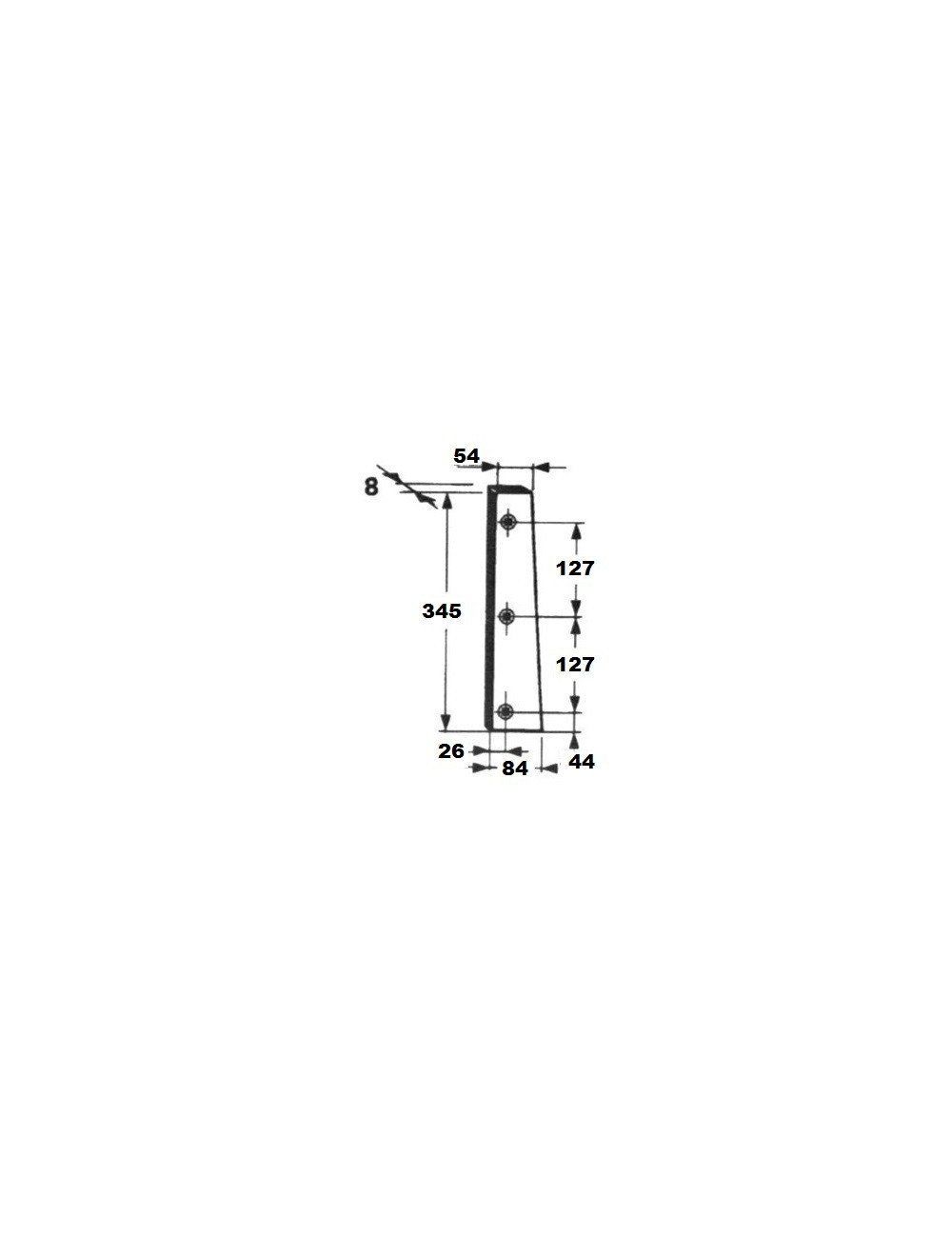 Cutit piston BP13321 pentru John Deere 214 Cutit piston BP13321 pentru John Deere 214