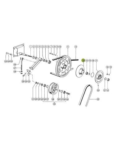 Fulie variator 629268.0 pentru Claas