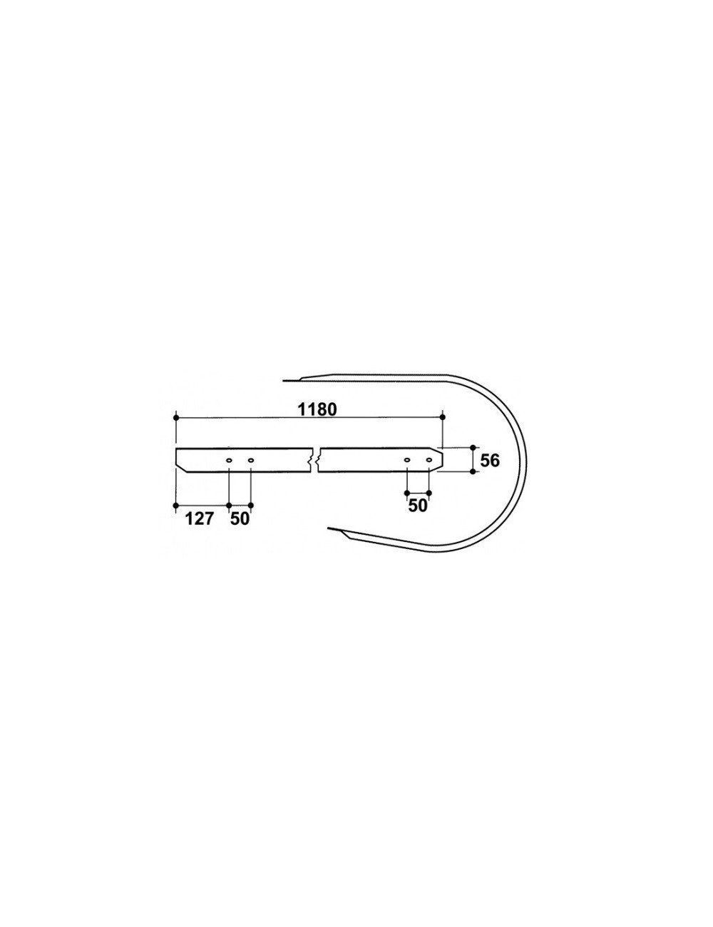 Tabla pick-up 59.334 pentru Abbriata Tabla pick-up 59.334 pentru Abbriata