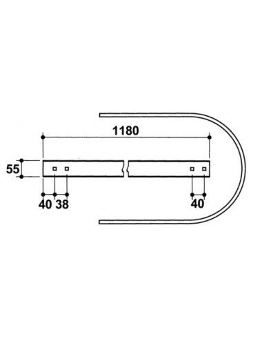 Tabla pick-up 59.322-A pentru John Deere