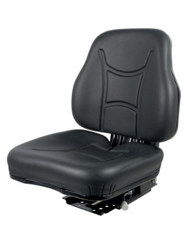 Scaun universal pentru tractor cu invelitoare din PVC (piele ecologica)