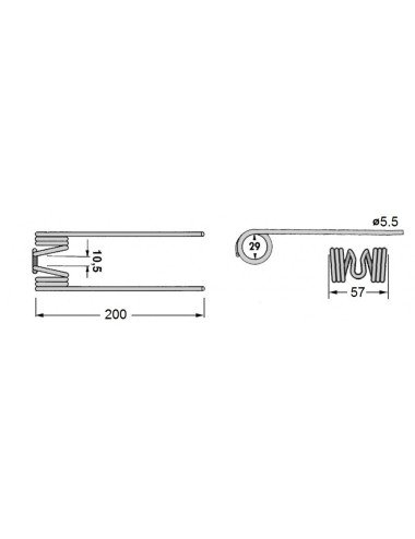 Gheare pick-up 072 pentru Welger