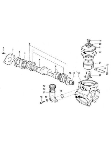 Vas expansiune ulei Comet 04210020, original - model nou
